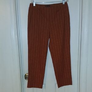 New York and Company Men's Brown Striped Pants